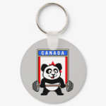 This cute bodybuilding panda loves weightlifting. He stands in front of a large flag of Canada. Look how easy he lifts that heavy barbell loaded with weight plates. This design is too cute. Great gifts here for anyone from Canada who loves weightlifting.