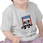 This cute bodybuilding panda loves weightlifting. He stands in front of a large flag of Canada. Look how easy he lifts that heavy barbell loaded with weight plates. This design is too cute. Great gifts here for anyone from Canada who loves weightlifting.