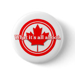 Canada What It's All Aboot buttons
