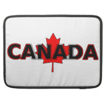 Canada with Maple Leaf Macbook Pro Flap Sleeve Sleeve For MacBooks