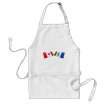 Canada & Yukon Territory Flag Tiles aprons by Vexillophile Canada & Yukon Territory Flag Tiles aprons
