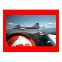 Canadadian Snowbirds Ridealong Postcard