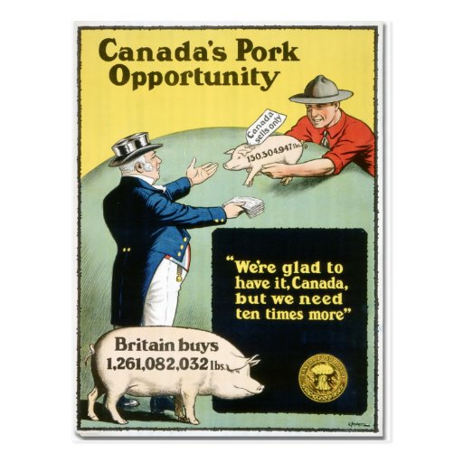 Canada's Pork Opportunity Postcards