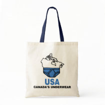 Canada's Underwear Tote Bag