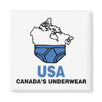 Canada's Underwear Fridge Magnet