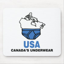 Canada's Underwear Mouse Pad
