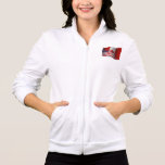 Canadian-American Waving Flag Tees