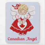 Canadian Angel Mouse Pads