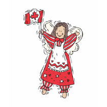 Canadian Angel t-shirts