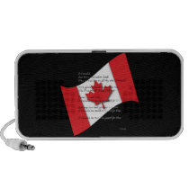Canadian Anthem Speaker