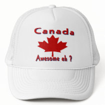 canadian awesome eh mesh hats