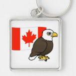 Canadian Bald Eagle Key Chains