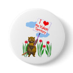 Canadian Beaver Loves the Yukon buttons