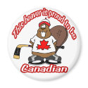 Canadian Beaver Magnet