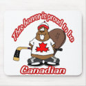 Canadian Beaver Mousepad