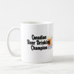 Canadian Beer Drinking Champion Mugs
