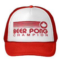 Canadian Beer Pong Trucker Hats