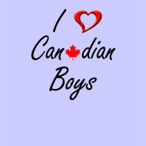 Canadian Boys t-shirts