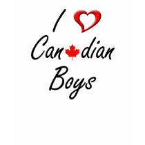 Canadian Boys t-shirts