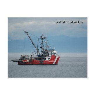 Canadian Coast Guard postcard