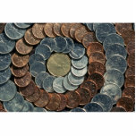 Canadian coins acrylic cut out