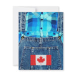 Canadian Country - Canada Day or Country Party Invitations