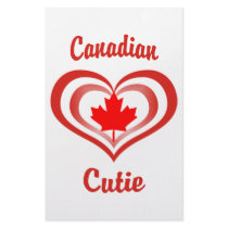 Canadian Cutie stationery