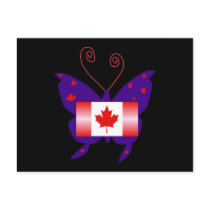 Canadian Diva Butterfly postcards by colorimages Canadian Diva Butterfly postcards
