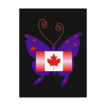 Canadian Diva Butterfly postcards by colorimages Canadian Diva Butterfly postcards