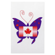 Canadian Diva Butterfly stationery
