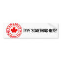 Canadian Drinking Team bumper stickers by mycanada Canadian Drinking Team bumper stickers