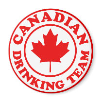 Canadian Drinking Team Refrigerator Magnets