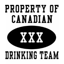 Canadian Drinking Team T-Shirt