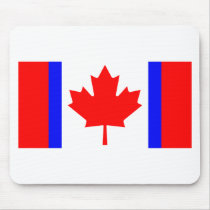 Canadian Duality Flag T-Shirts mousepads by FlagTshirts Canadian Duality Flag T-Shirts mousepads