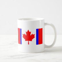 Canadian Duality Flag T-Shirts Mug