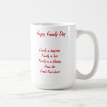 Canadian family Day mugs