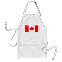 Canadian Flag Apron