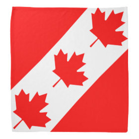 Canadian flag bandana | Canada Day maple leaf
