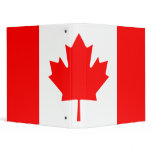 Canadian Flag Vinyl Binders