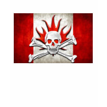 Canadian Flag Bones t-shirts by xmozzazx Canadian Flag Bones t-shirts