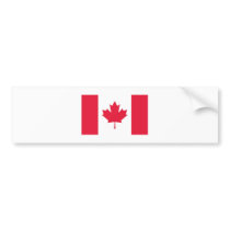 Canadian Flag bumper stickers
