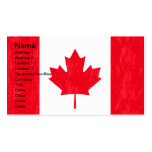 CANADIAN FLAG Business Cards