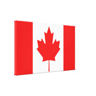 Canadian Flag wrappedcanvas