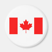 Canadian Flag Fridge Magnets