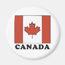 Canadian Flag Fridge Magnets