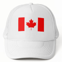 Canadian Flag Trucker Hat