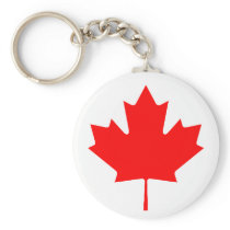 Canadian Flag Key Chains