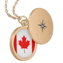 Canadian Flag Necklaces