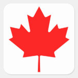 Canadian Flag of Canada Red Maple Leaf Stickers