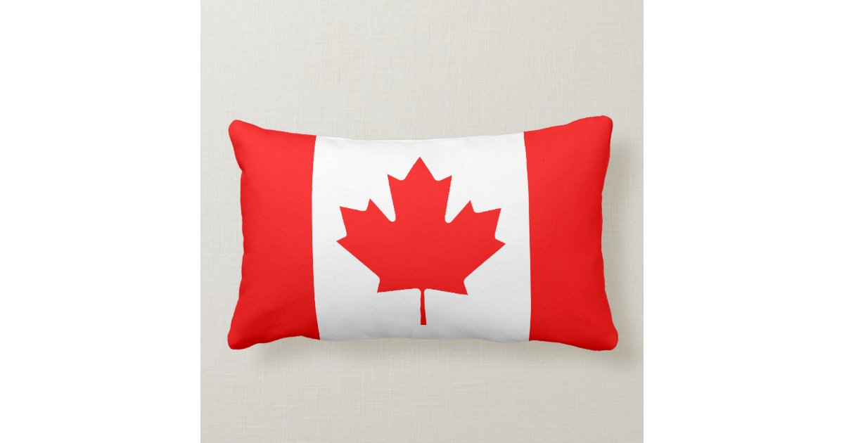 Canadian Flag Pillow Zazzle